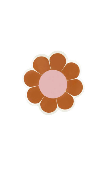 Retro 70’s Daisy Bumper Sticker