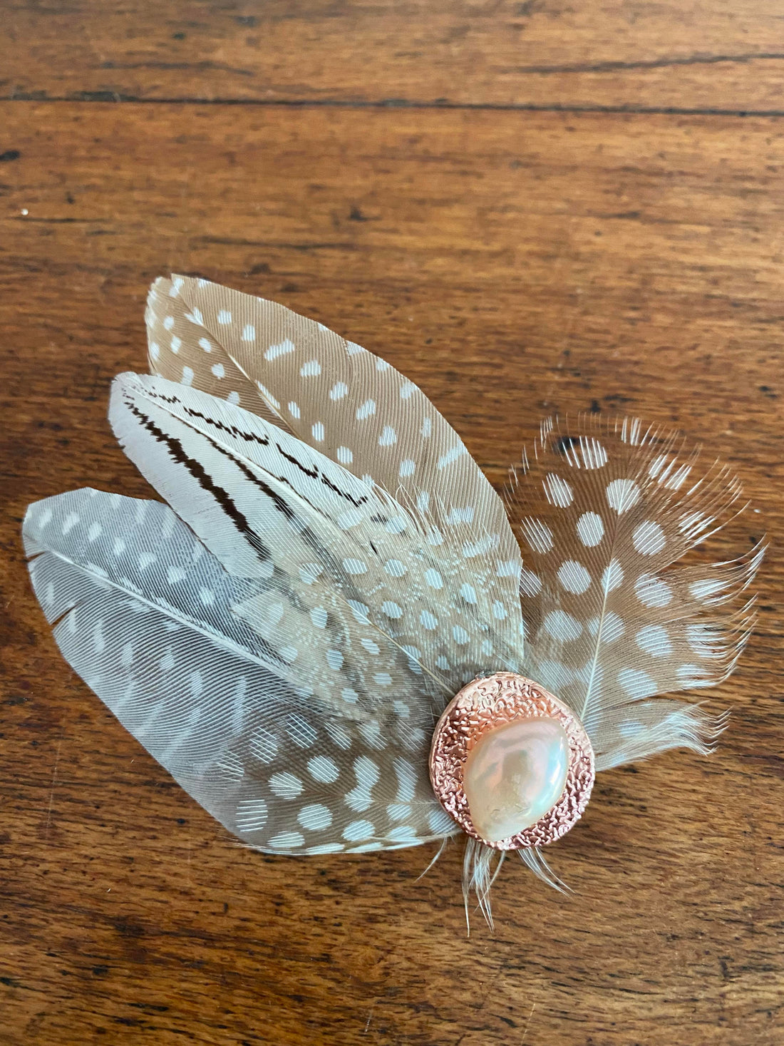 Feather hat store pin